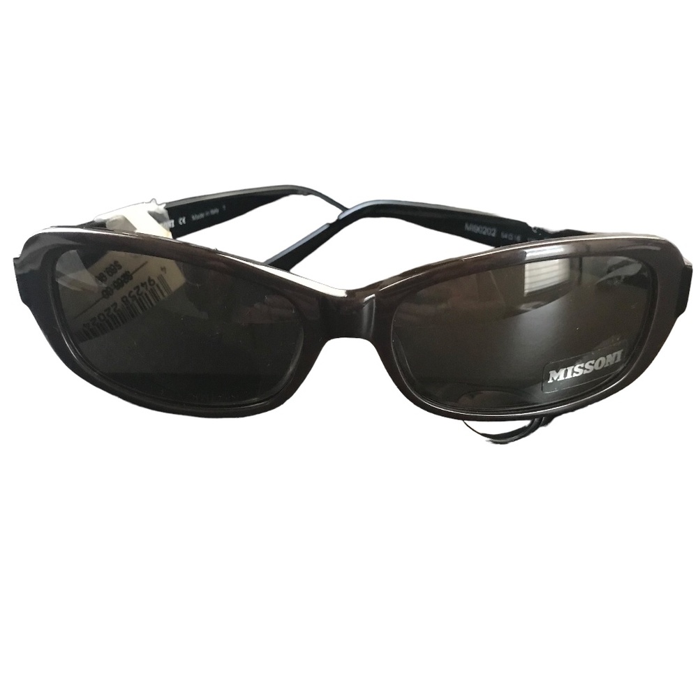 Missoni Sunglasses arms are black the rest is brown NWT
